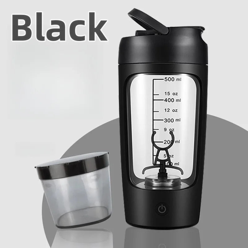 Electric Protein Powder Blender Cup Portable Automatic Type C Rechargeable Shaker Milkshake Sports Accompanying Fitness Blender