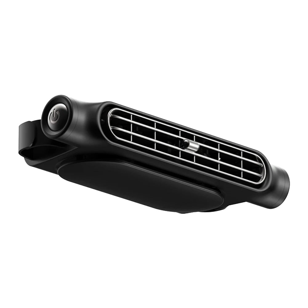 Car Headrest Cooling Air Fan 3 Speeds Adjustable Car Interior Rear Headrest Fan Cooler Air Cooling Fan Summer Car Accessories