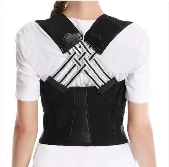 Magnetic Therapy Back Posture Corrector With Adjustable Shoulder Support For Sitting Posture Correction Breathable And Shaping