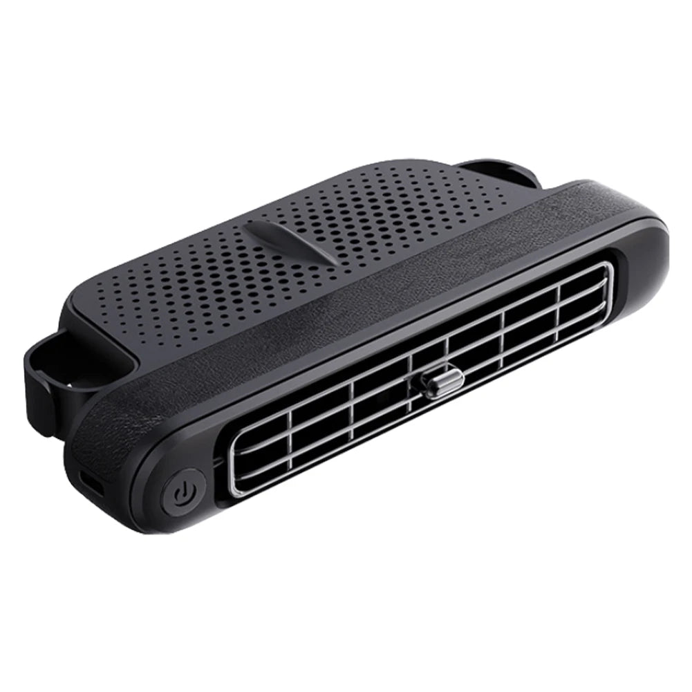 Car Headrest Cooling Air Fan 3 Speeds Adjustable Car Interior Rear Headrest Fan Cooler Air Cooling Fan Summer Car Accessories