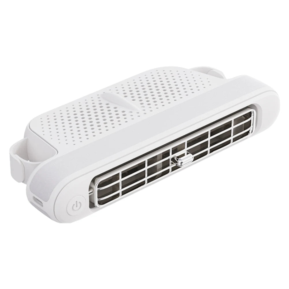 Car Headrest Cooling Air Fan 3 Speeds Adjustable Car Interior Rear Headrest Fan Cooler Air Cooling Fan Summer Car Accessories