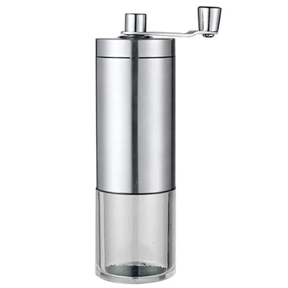 Portable Wood Grain Coffee Bean Grinder Stainless Steel Crank Manual Manual Handmade Coffee Grinder Mill Kitchen Tool Grinders
